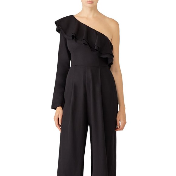 Fame and Partners Ruffle Jumpsuit 4 - Picture 1 of 4